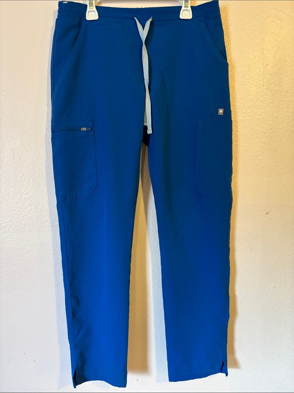 FIGS Technical Collection Royal Blue Yola Skinny Scrub Pants - Size XS Petite